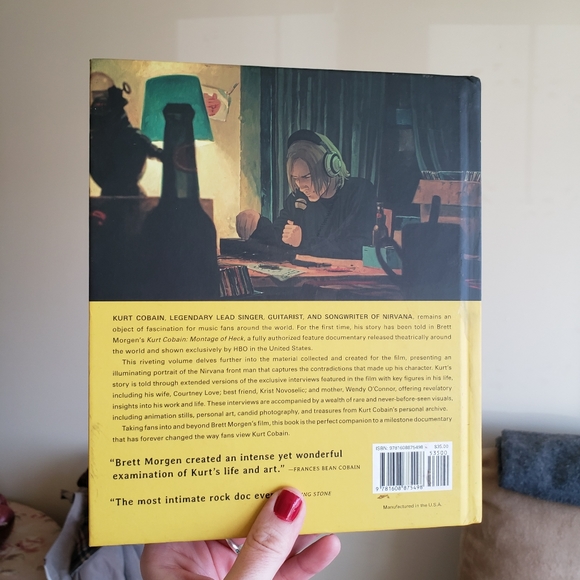 NWT Kurt Cobain biography color picture book - Picture 11 of 16